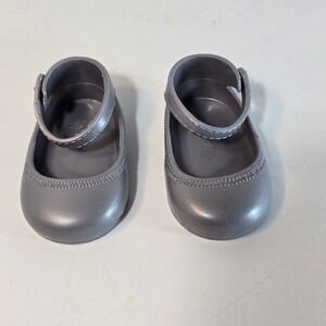 Our Generation Gray Mary Jane Shoes for 18 Inch Dolls Ankle Strap Flat Accessory